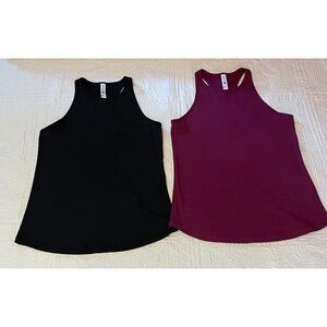 Lot of 2 Medium Target All In Motion Ladies Racerback Tank Tops - Never Worn M